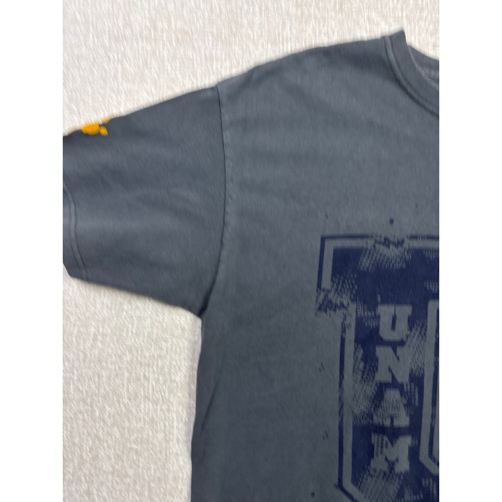 Pumas UNAM Club Universidad Mens XL Gray Graphic T-Shirt Soccer Liga MX Gapac - Picture 2 of 8